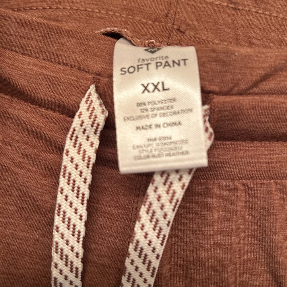 Drawstring Soft material Pants NWT - Picture 2 of 3